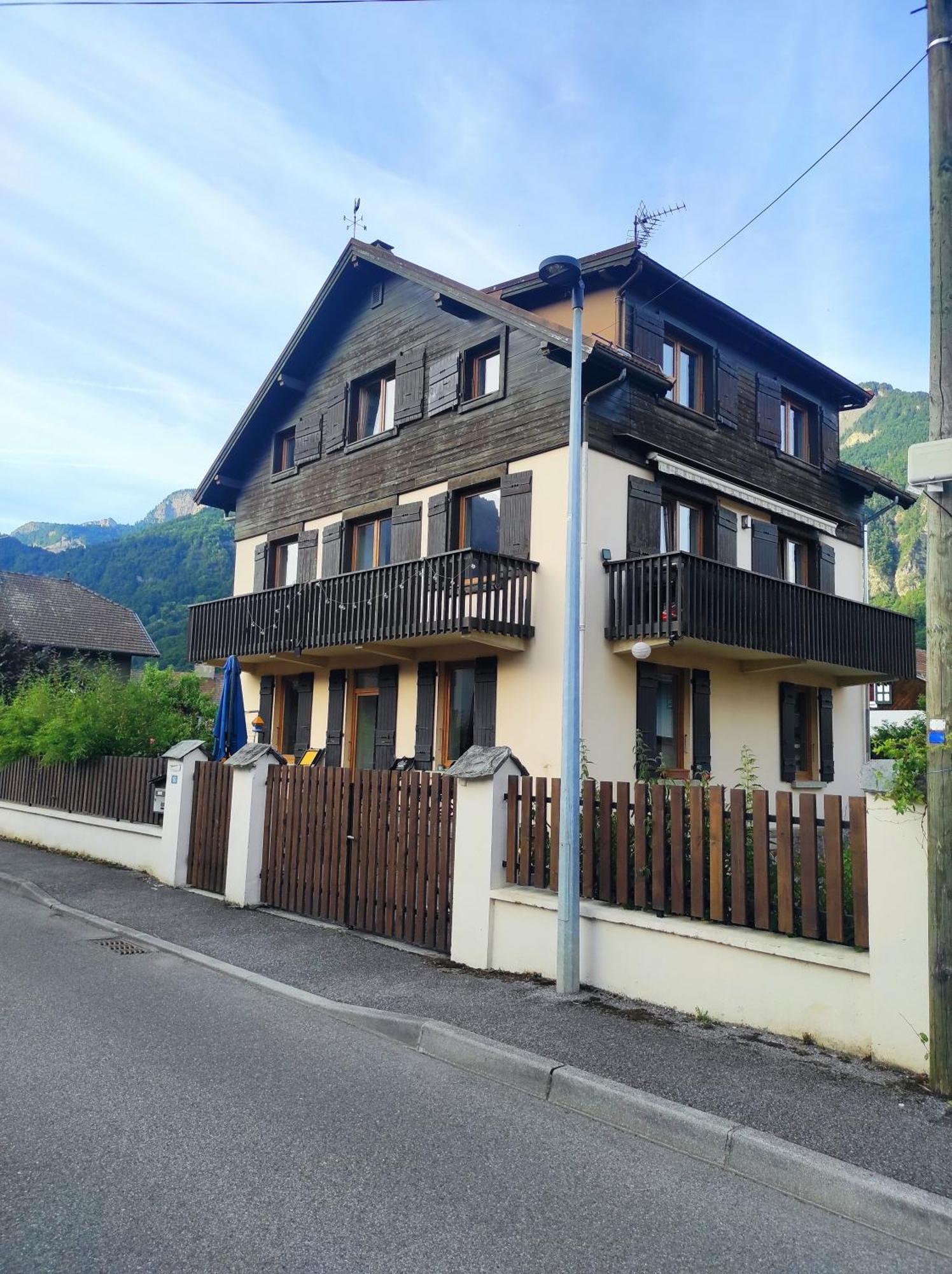 Maison Sallanches 12 Couchages Exteriör bild